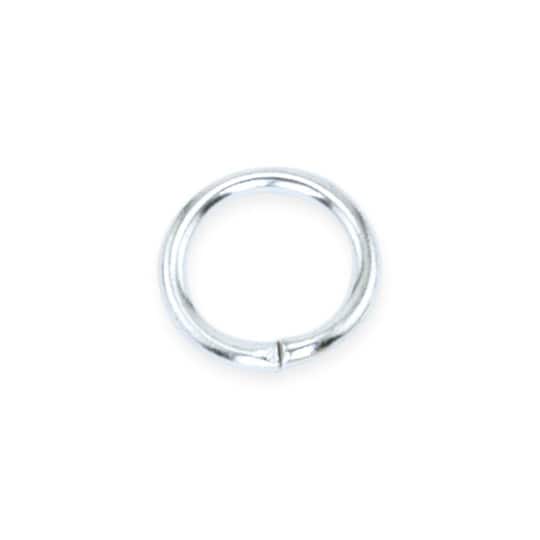 Beadalon&#xAE; Round Silver-Plated Jump Rings, 80ct.